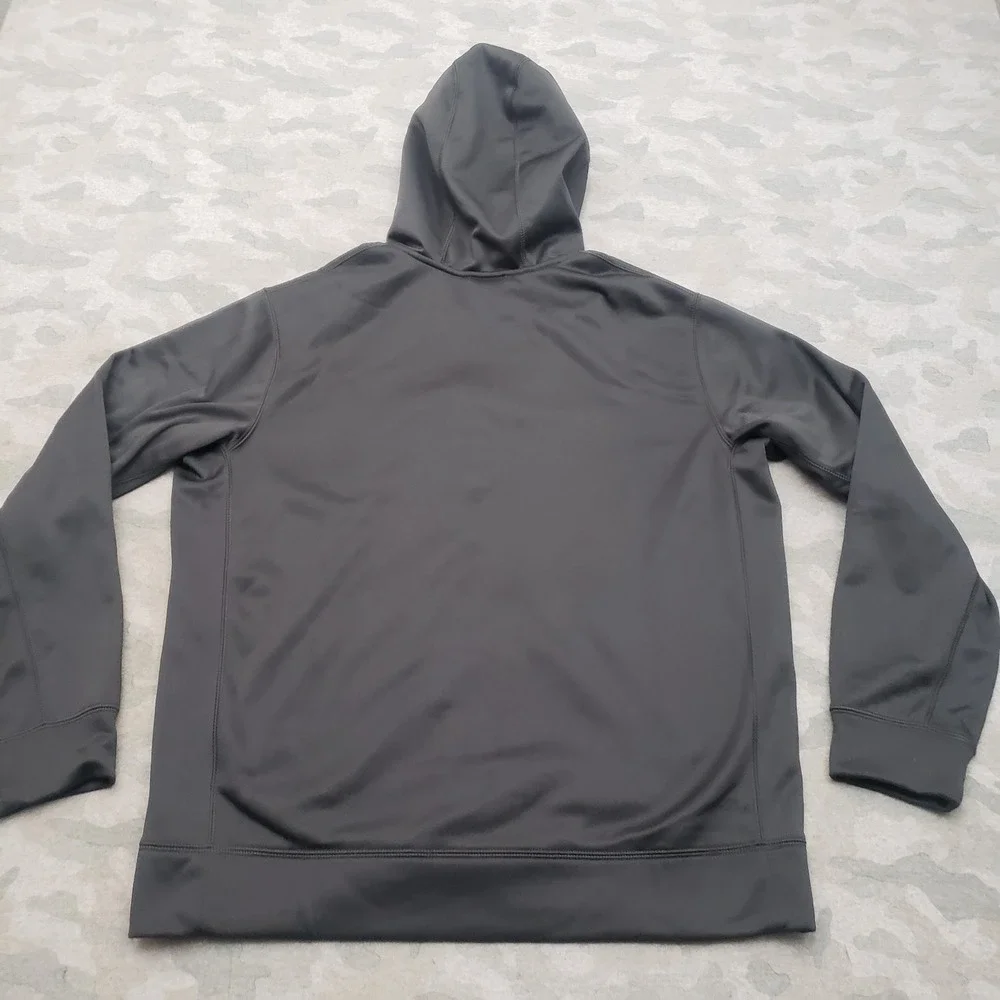 Los Angeles Dodgers Nike Sweatshirt Mens Large Gray Full Zip Therma Fit Baseball